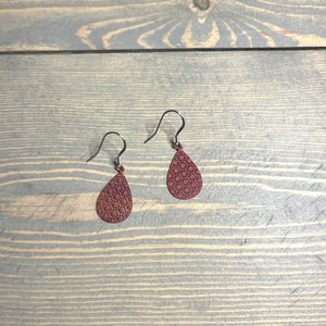 Handcrafted earrings with all stainless and materials.