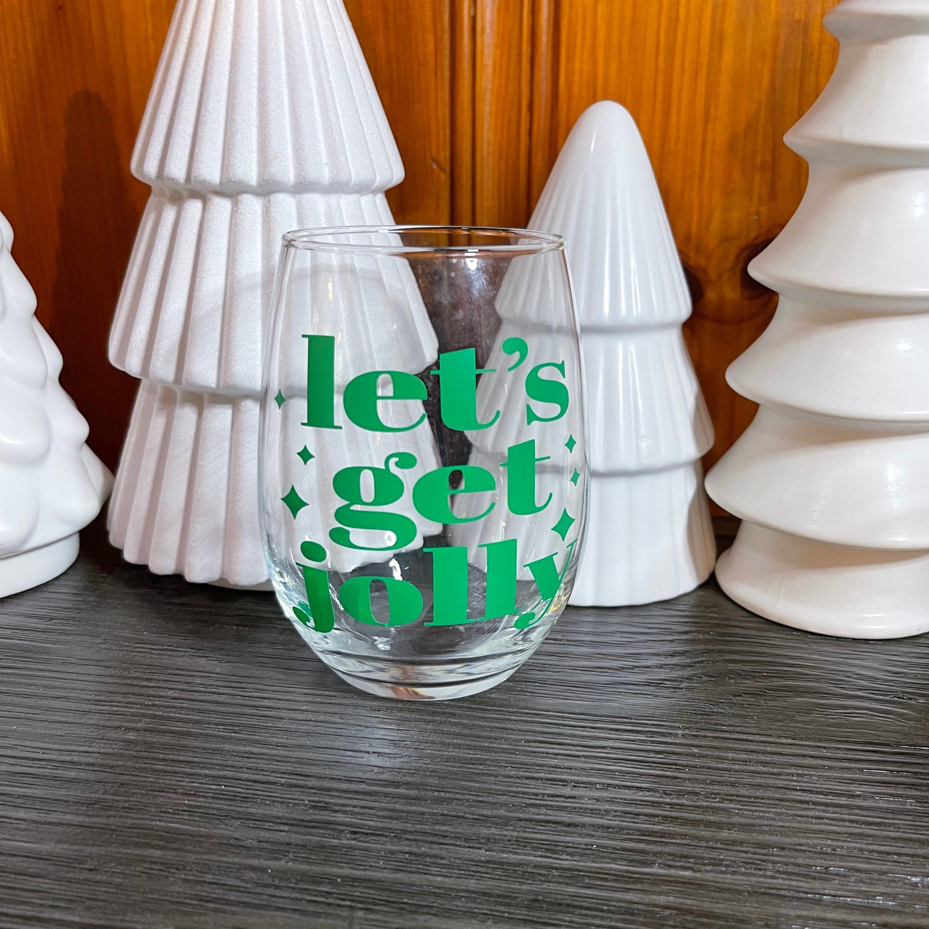 Glass stemless wine glass adorned with witty saying in permanent vinyl. Holds 20 ounces of liquid. Care instructions: Hand wash only, not dishwasher safe, do not microwave, and do not soak. 